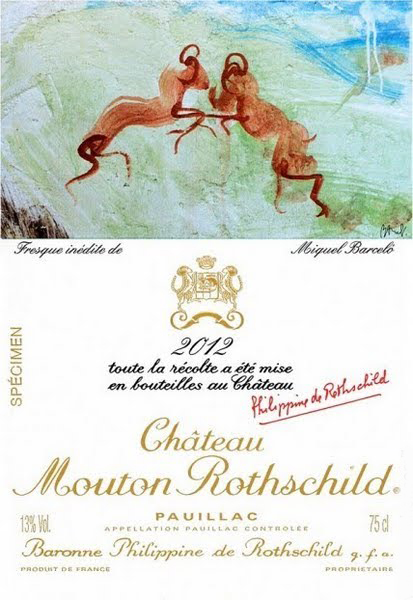 Rượu Vang Pháp Chateau Mouton Rothschild Pauillac 2012