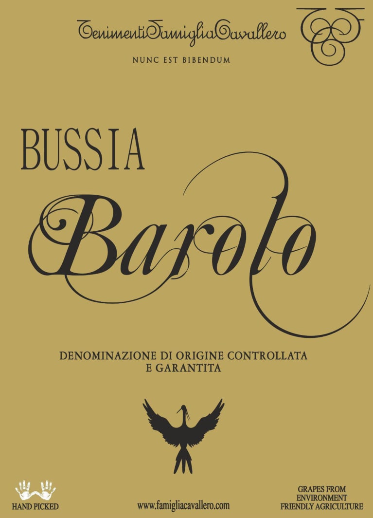 Rượu Vang Ý Bussia Barolo Tenimenti Famiglia Cavallero