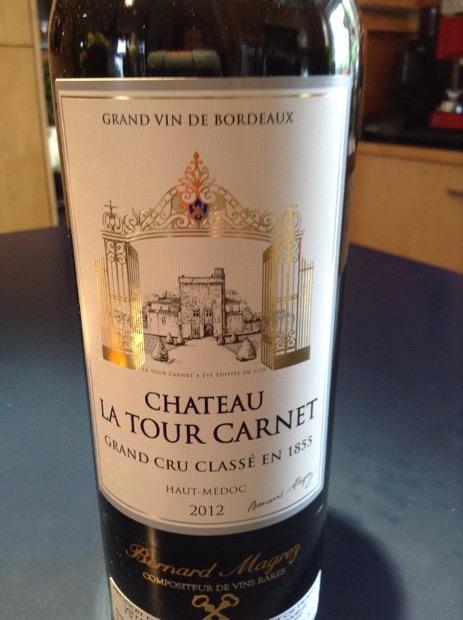 Rượu Vang Pháp Chateau La Tour Carnet 2012
