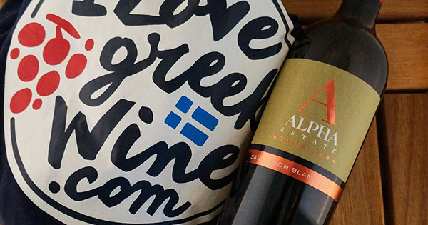 Rượu vang Hy Lạp Alpha Estate Sauvignon Blanc