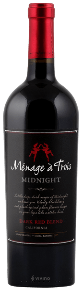 Rượu Vang Mỹ Menage a Trois Midnight