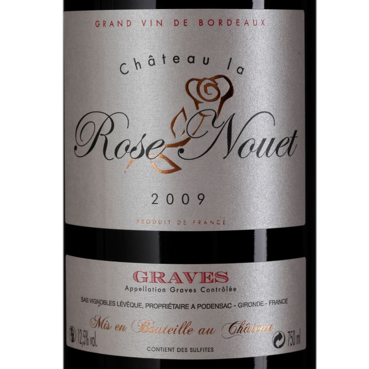 Rượu vang Pháp Château La Rose Nouet Graves