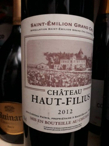 Rượu Vang Pháp Chateau Haut Filius 2012