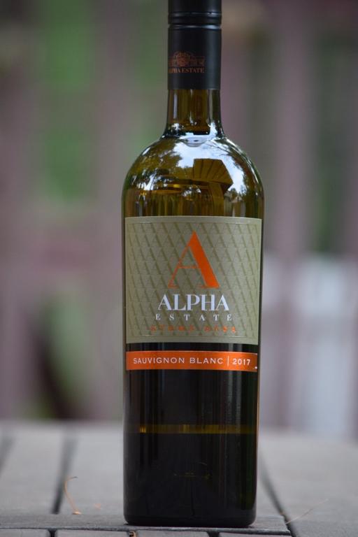 Rượu vang Hy Lạp Alpha Estate Sauvignon Blanc