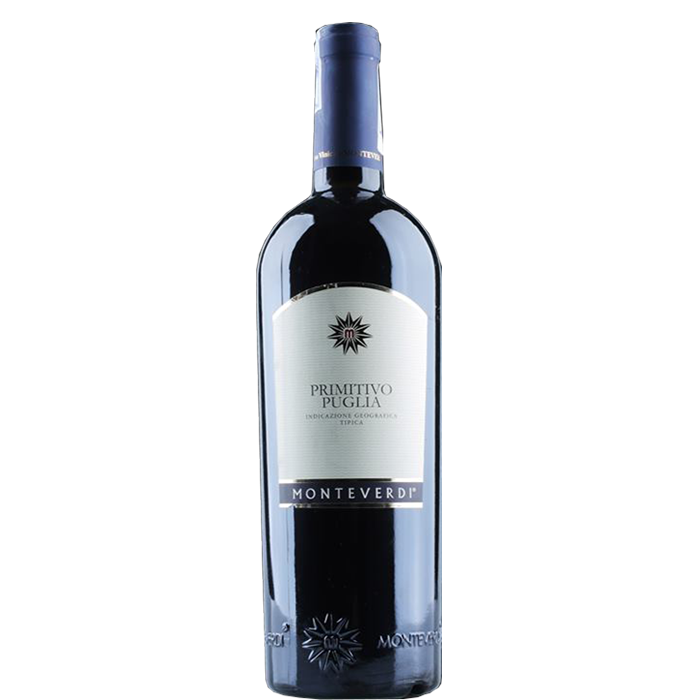 Rượu Vang Ý Primitivo Puglia Monteverdi