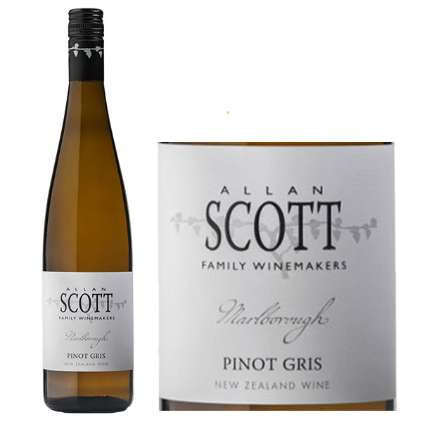 Rượu vang New Zealand Allan Scott Pinot Gris