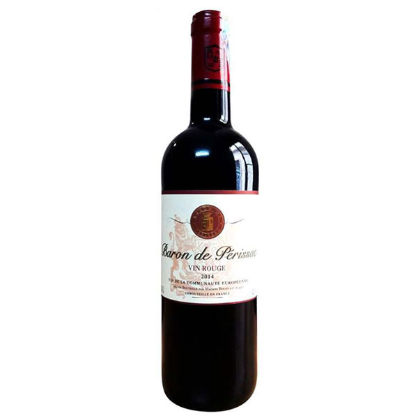 Rượu Vang Pháp Baron De Perissac Rouge - ruoungon247.com