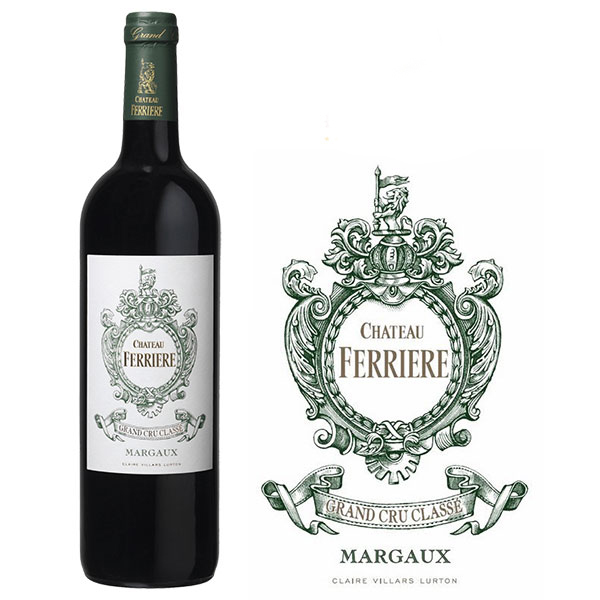 Rượu Vang Pháp Chateau Ferriere Margaux 2010