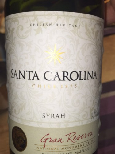 Rượu Vang Chile SANTA CAROLINA Gran Reserva Syrah