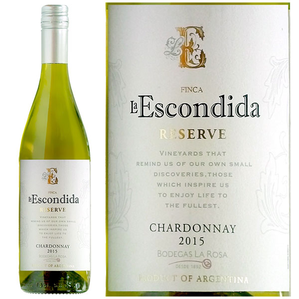 Rượu vang trắng Argentina Finca La Escondida Chardonnay