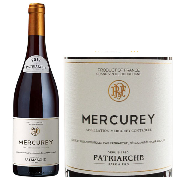 Rượu Vang Pháp Patriarche Mercurey