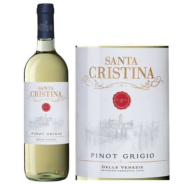 Rượu vang Ý Santa Cristina Pinot Grigio Delle Venezie IGT