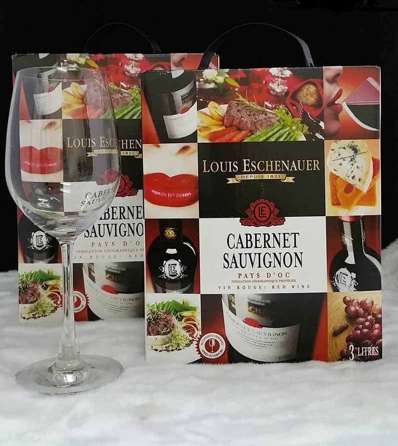 Rượu Vang Bịch Pháp Louis Eschenauer Cabernet Sauvignon 3L 5L