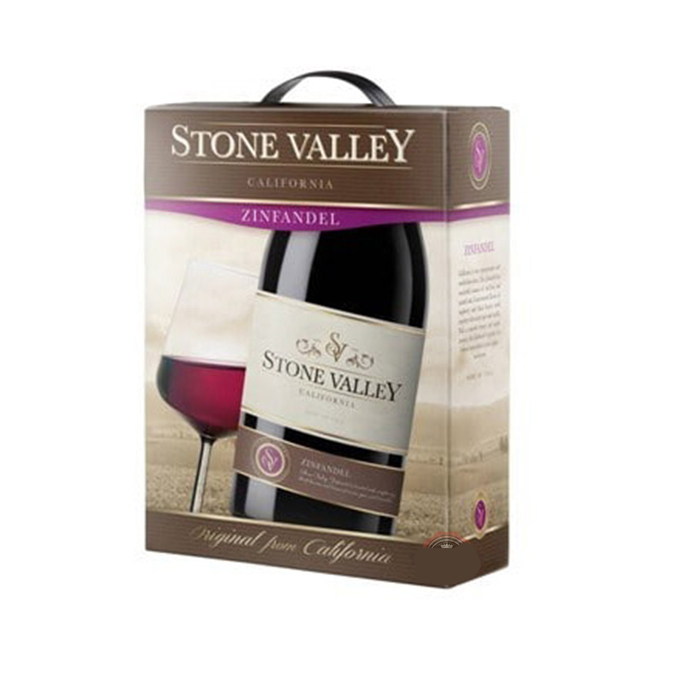 Rượu Vang Bịch Mỹ Stone Valley Zinfandel 3L