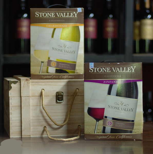 Rượu Vang Bịch Mỹ Stone Valley Zinfandel 3L