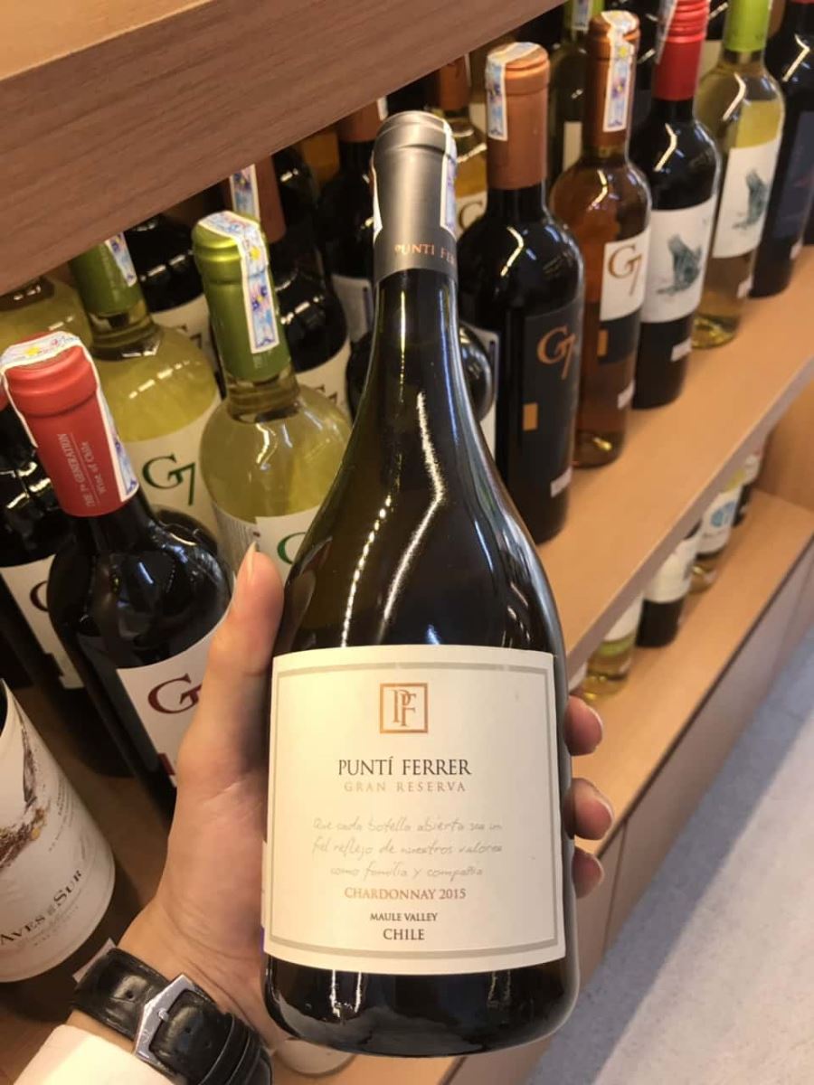 Rượu Vang Chile Punti Ferrer Gran Reserva Chardonnay