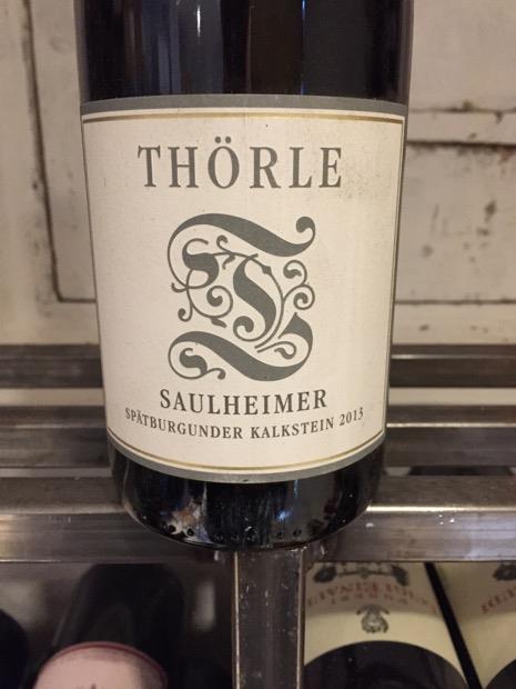 Rượu vang Đức Thörle Spätburgunder Saulheimer Kalkstein
