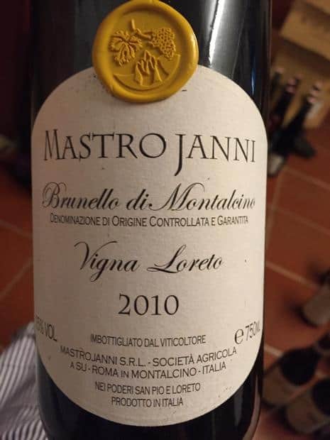 Rượu Vang Ý Brunello Di Montalcino Mastro Janni