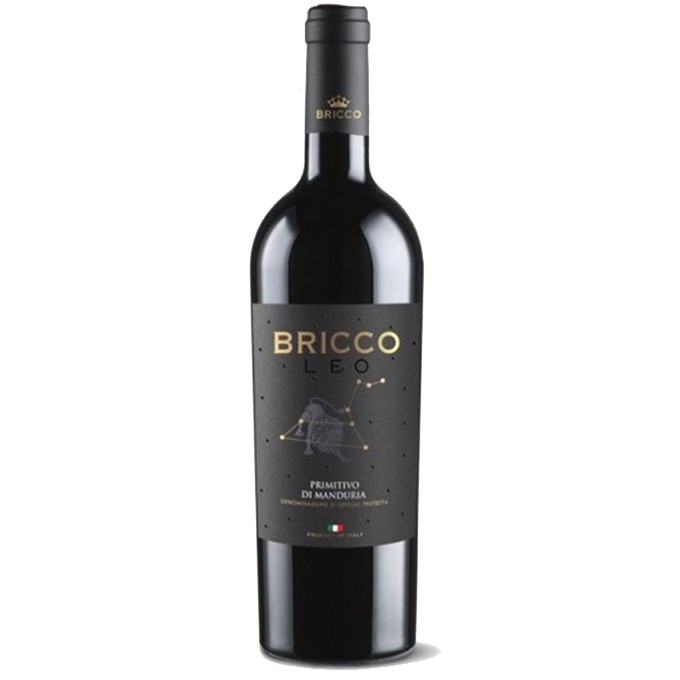 Rượu Vang Đỏ Ý Bricco LEO Primitivo
