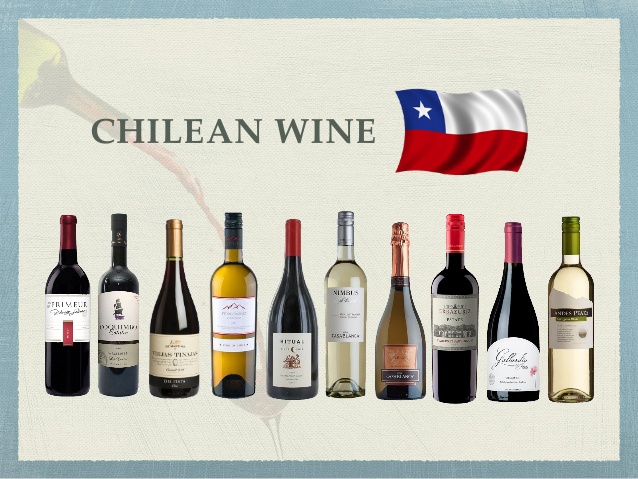 Những loại rượu vang nổi tiếng của Chile
